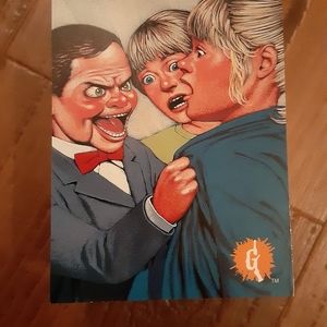 Goosebumps 1996 Topps Card USED NOT COMPLETE